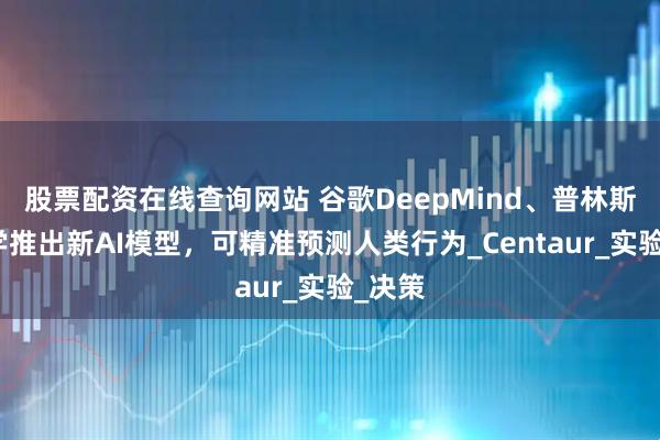 股票配资在线查询网站 谷歌DeepMind、普林斯顿大学推出新AI模型，可精准预测人类行为_Centaur_实验_决策